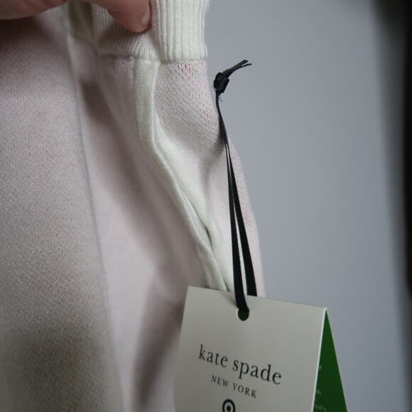 Kate Spade x Target Strawberry Knit Lounge Shorts NWT 1X Women's Pink Cream - Picture 10 of 16